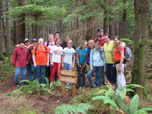 Trail crew Silverdale Baptist Church